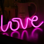 Led Night Light Star Moon Clouds Wall Lamp Usb Decorative Love Pink