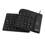 Logilink ID0019 Flexible Keyboard, PC/Mac, Keyboard German Layout bl (US IMPORT)