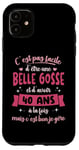 Coque pour iPhone 11 40 ans Cadeau Anniversaire Femme Belle Gosse Idée Cadeau