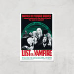 Devils In Female Bodies - Lust For A Vampire Giclee Art Print - A3 - Print Only