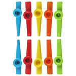 10 Pcs Kazoo Children Educational Instrument Flute Toy Ukulele