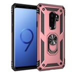 Samsung Galaxy S9 Plus      Military Armour Case    RoseGold