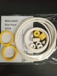 Kit Elastiques Flipper - STAR POOL - 1974 - WILLIAMS - Pinball Rubber Kit