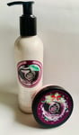 The Body Shop Frosted Plum Shimmer Body Lotion 250ml & Butter Discontinued Rare