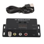 RF-modulator Professionell PAL NTSC 21 Kanal AV till RF-omvandlare för digitalbox DVR DVD