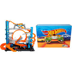 Hot Wheels City Ultimate Garage Playset - Multi-Level Garage Gift for Kids 3+ & 20-Car Pack of 1:64 Scale Vehicles, Gift for Collectors & Kids Ages 3 Years Old & Up, DXY59