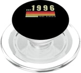 EST - 1996 - True Classic - Vintage Retro Aesthetic Birthday PopSockets PopGrip for MagSafe