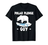 Polar Plunge Guy Ice Bear T-Shirt