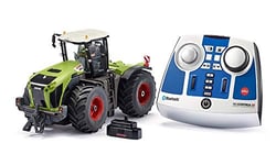 siku 6794, Tracteur télécommandé Claas Xerion 5000 TRAC VC, Vert, Métal/Plastique, Télécommande Bluetooth incluse, Possibilité de commande par application mobile