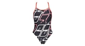 Maillot de bain femme arena blare lightech noir rose