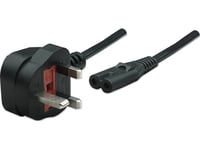 Kabel Zasilający Owc 1.0M (39") C7 2-Pin Power Cord With Type G Wall Plug