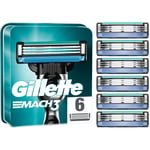 Gillette Mach3 Men's Razor Blade Refills 6 st