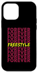 Coque pour iPhone 12 mini Costume rétro Freestyle Forever années 80 pour concert