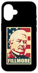 Coque pour iPhone 16 Président Millard Fillmore