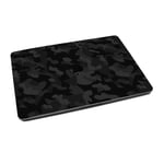 Black Camouflage for Apple MacBook Air 13 2018 Laptop Laminated Vinyl Sticker