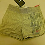 Girls Nike Shorts 6-7yrs 465166 Grey Just Do It JDI Cotton (H)