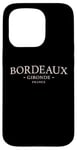 Coque pour iPhone 15 Pro Bordeaux Francia - Simple Bordeos Francia