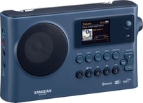 SANGEAN WFR-28BT Dark Blue Internet/DAB+/FM-RDS/USB/Bt Receiver