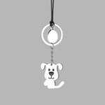 VNASKH Car Pendant Swing Rock Moving head Pet My Dog Rearview Mirror Decoration Hanging Ornaments Automobiles Interior