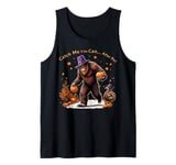 Thanksgiving Bigfoot Pilgrim Turkey Catch Me If You Can Tank Top