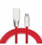 Cable Fast Charge Type C pour "SAMSUNG Galaxy A22" Smartphone Android Chargeur 1m USB Connecteur Recharge Rapide - ROUGE