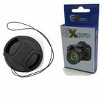 Ex-Pro 72mm Snap-on Clip on Lens Cap for Nikon Canon P@ Sony Camera &More