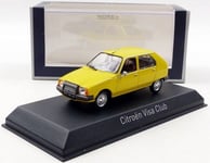 NOREV - Voiture CITROEN Visa Club de 1979 de couleur jaune - 1/43 - NOREV150940