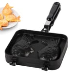 Japanese Taiyaki Fish Shaped Cake Waffle Maker Nonstick Pan Food Fryer