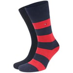 Chaussettes Tommy Hilfiger  Two Pack Knitted Rugby Socks Navy Tommy Original