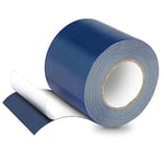 PVC Ruban de Bâche, Ruban de Réparation pour Bâches en Tissu, Patchs de Bâche, 5M*8CM, pour Bâche de Camion, Auvent, Tente, bleu