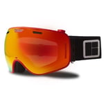 Bloc Equaliser Interchangeable Ski Snowboard Goggles with 2 lens ER6 Red