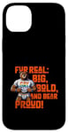 Coque pour iPhone 14 Plus Cadeau amusant Gay Bear Pride – Grand et fier LGBT pour homme