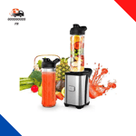 350W Blender Smoothie Mini Blenderavec 2 Bouteilles Portables 600Ml