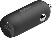 Belkin BoostCharge 30W USB-C  Fast Car Charger, Compact Design for iPhone 16 ,15