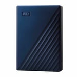 WESTERN DIGITAL – HDD EXT My Passport f Mac 6Tb Blue Wwide (WDBK6C0060BBL-WESN)