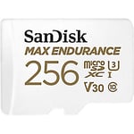 SanDisk MAX ENDURANCE Memory Card 256 GB White