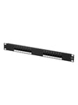 Import UTP patchpanel 16xRJ45 Cat6 Krone-plinter 1U