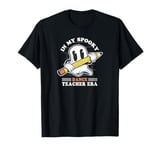 In My Spooky Dance Teacher Era Lazy Halloween Costumes Kids T-Shirt