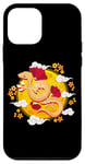 Coque pour iPhone 12 mini Lucky Money Enveloppe rouge de poche serpent année art au dos