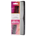 SalonChic Styling Carbon Comb High Heat Resistant 7 For Unisex 1 Pc Comb