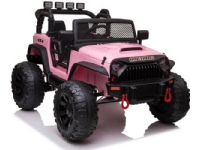 Lean Cars Dobbel elbil for barn Jeep JC666, rosa