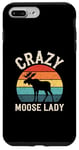 iPhone 7 Plus/8 Plus Crazy Moose Lady Case