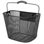 Huante Metal Maille Panier pour VTT VéLo De VéLo VéLo VéLo Avant Pliable Panier éQuilibre ArrièRe Sacrier LibéRation Rapide Shopping PoignéE