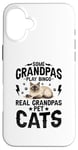 iPhone 16 Plus Some Grandpas Play Bingo Real Grandpas Pet Cats Siamese Cat Case