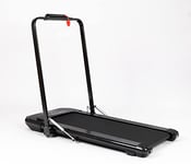 TechFit Tapis Roulant Électrique Pliable - Tapis Roulant Gain de Place avec télécommande, Pliable Puissance Max Moteur 2 HP, 6 programmes préréglés Vitesse 0,8-10 km/h, écran LCD