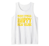 Merry Fitness and a Happy New Rear Christmas Workout Tank Top