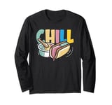 Chill Ice Cream Lover Delightful Treat Long Sleeve T-Shirt