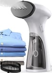 OLAYMEY Clothes Steamer 1600W, Handheld Steamer Clothing 25g Jet Steam Rate for Home Travel, Portable Garment Steamer Iron Removes Wrinkle and Odours with Detachable Water Tank-GY2000