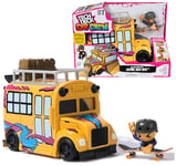 Tech Deck - Finger Skate - Playset Camion SK8 Crew Teck Deck - Bus Transformable avec 1 Finger Skate + 1 Figurine Amovible À Clipser sur La Planche pour Rider - Mini Skate - Jouet Enfant 5 Ans et +