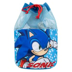 Sonic The Hedgehog Swim Bag | Kids Sonic Swimming Bag | Drawstring Bag For Kids